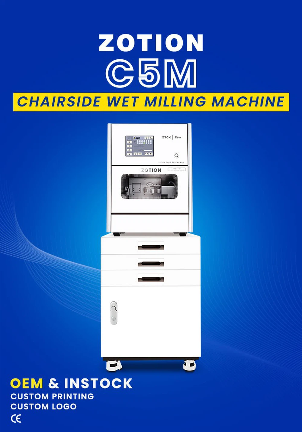 Dental Laboratory CAD CAM chairside Dental wet Milling Machine 5 axis cnc equipment Dental Laboratory CAD CAM chairside Dental wet Milling Machine 5 axis cnc equipment