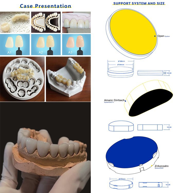 zirconia disc High strength dental zirconia block support zirconia disc High strength dental zirconia block support