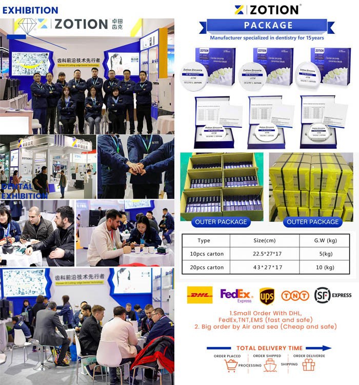 dental zirconia blank Multilayer Zirconia disc exhibition dental zirconia blank Multilayer Zirconia disc exhibition