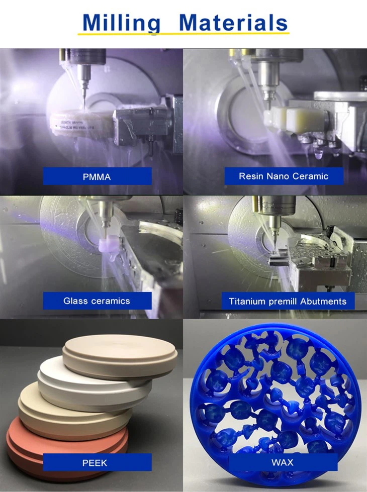 Zotion Dental Lab Wet Milling Machine